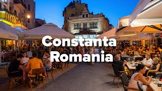 🇷🇴 Constanta Romania 4K walking tour 🇷🇴 [upl. by Cavallaro]