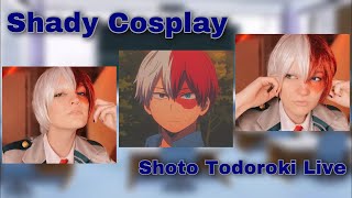 Todoroki Livestream BNHA Cosplay [upl. by Mandel]