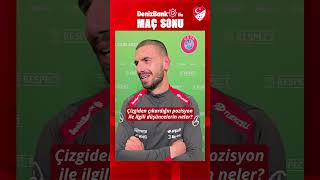 DenizBank ile maç sonu 🎤 Merih Demiral 🇹🇷 BizimÇocuklar SevgimizBirDeniz [upl. by Nodyl468]