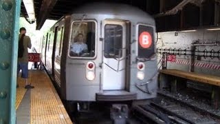 R68A B Train Arriving at Newkirk Plaza [upl. by Nari]