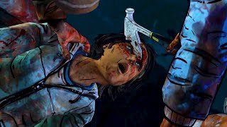 Clementine Kills Sarita with Axe Walking Dead  Kennys Reaction  Telltale Games [upl. by Sayers]