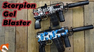 REVIEW  Gel Ball Scorpion Blaster FULL AUTO Unboxing [upl. by Mya]