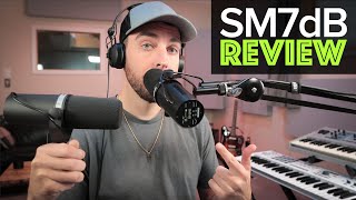 Shure SM7dB Mic Review vs SM7B Comparison [upl. by Kilk]