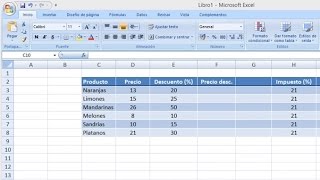 Como calcular porcentajes en Excel [upl. by Alled]