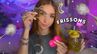 ASMR reDécouvre les FRISSONS 🎧 jai augmenté la sensibilité du micro [upl. by Latsyrhc]