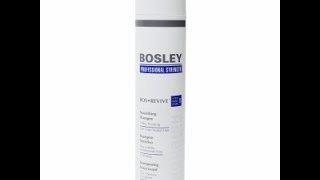 Bosley Professional Strength Bos Revive Nourishing Shampoo 10 1 oz 2 [upl. by Dorsy326]