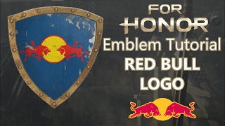 For Honor  Red Bull Logo Emblem Tutorial [upl. by Tham825]