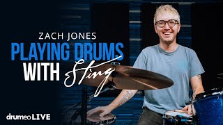 What Does It Take To Play Drums With Sting  Zach Jones [upl. by Kahn]