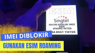 imei iphone diblokir  unlock imei iphone ini solusinya imei imeiiphone tidak ada layanan [upl. by Ellesig]