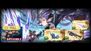 GBF LV250 Tiamat Omega Testing  Galleon Raid Full Auto CA Off Revan Magna 3 Grid [upl. by Jecho]