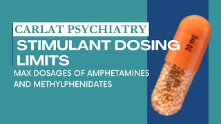 Stimulant Dosing Limits for ADHD When Is The Adderall  Ritalin Dose Too High [upl. by Lipman171]