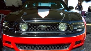 Steve Saleen interview Follmer Heritage edition 2014 Mustang at Mustangs at the Queen Mary 2014 [upl. by Leamsi831]