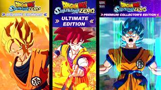 DB SPARKING ZERO  All Special Editions Review [upl. by Ciardap]