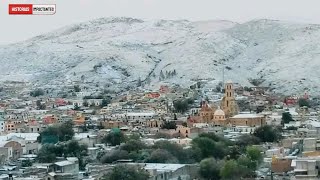 SE CONGELA MÉXICO HOY PARECE EL POLO NORTE  EL CLIMA ESTÁ CAMBIANDO NEVADA NAVIDEÑA 2023 [upl. by Alin855]