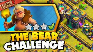 Easily 3 Star Dont Poke the Bear Challenge Clash of Clans [upl. by Yziar]