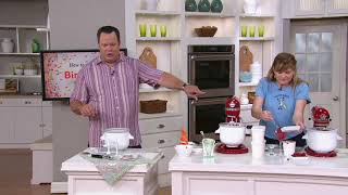 KitchenAid Ice Cream Maker Attachment with Ice Cream Scoop on QVC [upl. by Paten]