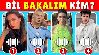 Bil BAKALIM Kim🤔 Ünlüleri TAHMİN ET 🔥 Gözlerini Kısarak Bak 👀 [upl. by Ecargyram]