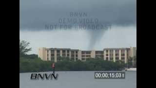 782006 Sarasota FL Tornadic Waterspout Video [upl. by Esilahs722]