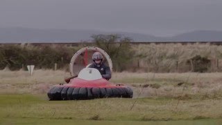 Hovercrafts amp Powerturn Buggies at Foylehov Activity Centre Northern Ireland [upl. by Della]