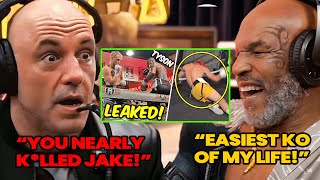 Joe Rogan and Mike Tyson clowned Jake Paul after He KO HIM IN SPARRINGnew footage fight 2024 [upl. by Ahsiad799]