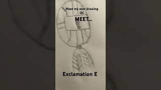 Exclamation E oc animationmeme art animation [upl. by Nnawaj]