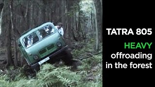 Tatra 805  heavy offroading in the forest 1 [upl. by Noami891]