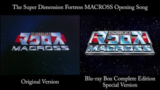 SDF MACROSS OP Original ver amp BDBOX Special verpachinko [upl. by Lativa]