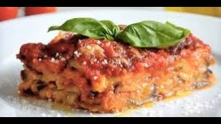 PARMIGIANA di MELANZANE ricetta classica di Melanzane alla parmigiana ANCHE SENZA FRIGGERE [upl. by Zobe]