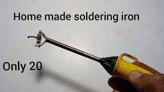 Soldering Iron Soldering iron Kaise Banaye  How to Make Soldering Iron [upl. by Pontus]