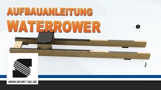 WaterRower Aufbauanleitung [upl. by Appleton]