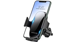 Review Upgraded Miracase Car Phone Mount Air Vent Cell Phone Holder for Car [upl. by Adniral16]