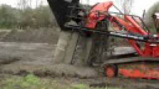 InterDrain 6050HT Dewatering Trencher  Scheepers BV NL [upl. by Adest475]