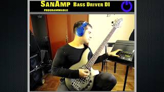 Demo Sans Amp Programmable Bass Driver DI by Tech 21 [upl. by Lanod]