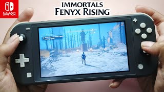 Immortal Fenyx Rising Gameplay Nintendo Switch Lite [upl. by Ruggiero]