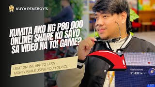 PAANO AKO KUMITA NG P80000 ONLINE LEGIT APP WITH TIPS FOR BEGINNERS ANG ONLINE APP NA TO [upl. by Seabrook]