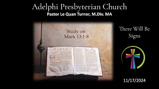 Adelphi Presbyterian Church  Sunday Service 1172024 [upl. by Myrvyn]