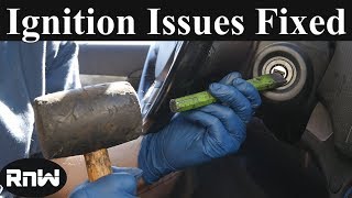 How to Replace or Fix an Ignition Lock Cylinder to Unlock Steering Wheel  With or Without a Key [upl. by Luzader]