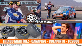 EN VIVO CON THIAGO MARTÍNEZ CAMPEÓN TN C2  CANAPINO TRAS LOS 200KM  FENÓMENO COLAPINTO  TC2000 [upl. by Concepcion318]