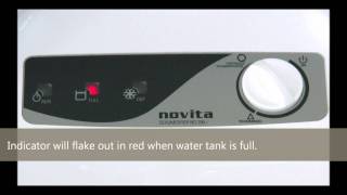 Novita Air Dehumidifier ND290i [upl. by Nylecaj]