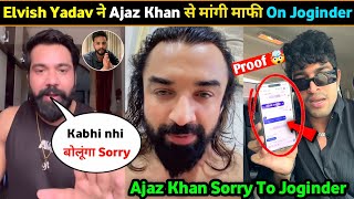 Rajveer sisodia amp Thara bhai joginder elvish yadav reply to Ajaz Khan।।Ajaz Khan apologize everyone [upl. by Henrik]