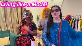 Fashion ka hy y jalwa  living like ka Model  Sitara yaseen vlog [upl. by Nywg]