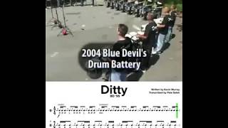 The Concord Blue Devils “Ditty” with Sheet Music [upl. by Enyawud]