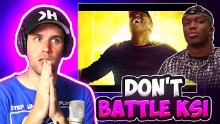 KSI FIRES BACK  Rapper Reacts to KSI Sidemen Diss Tracks First Reaction [upl. by Elatia]