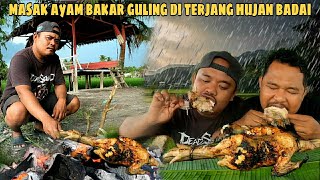 MAKNYUUSS‼️DITERJANG HUJAN BADAI DI GUBUK ADSENSE‼️MASAK AYAM GULING KHAS BALI [upl. by Clifton427]