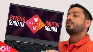 HP OMEN 16 Review Ryzen 9 5900HX  Radeon RX 6600M  😍😍  GT Hindi [upl. by Nosnibor]