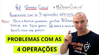 COMO RESOLVER PROBLEMAS ENVOLVENDO AS QUATRO OPERAÇÕES [upl. by Ahseetal267]