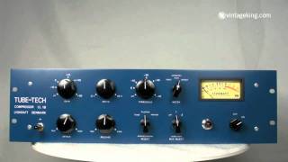 Tube Tech CL1B Compressor  VintageKingcom [upl. by Guy]