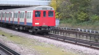 London Underground A Stock Rail Adhesion Train at Preston Road [upl. by Scholem]