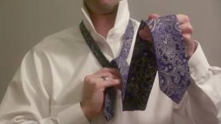 Wie Sie eine Krawatte binden Deutsch German How to Tie a Tie [upl. by Traweek143]