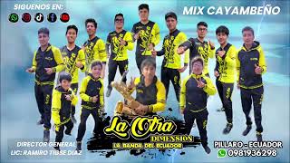 MIX CAYAMBEÑO LA OTRA DIMENSION LA BANDA DEL ECUADOR [upl. by Adlee]